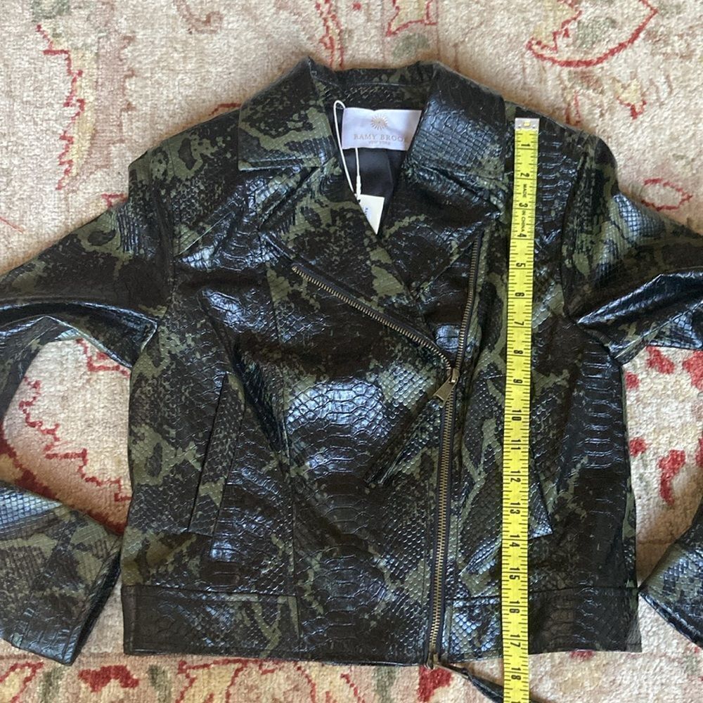 Ramy Brook New York Kane Biker Motto Jacket Size XS NWT 495.00 - Picture 12 of 14